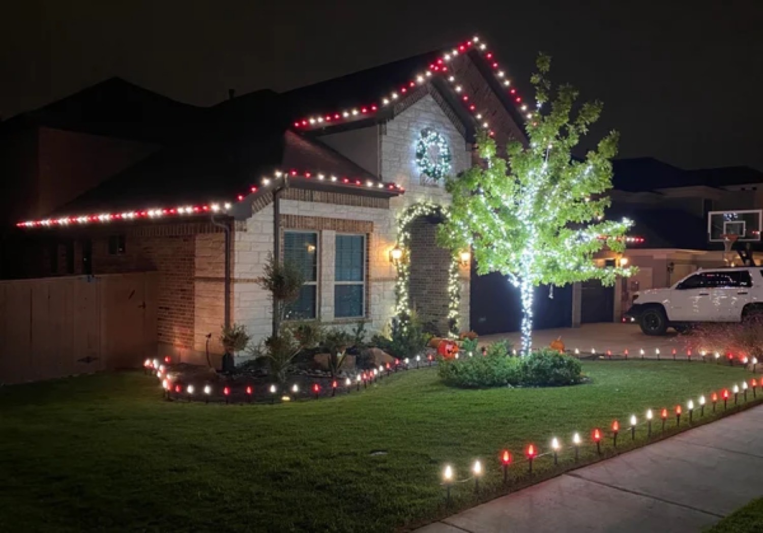 Yard & driveway